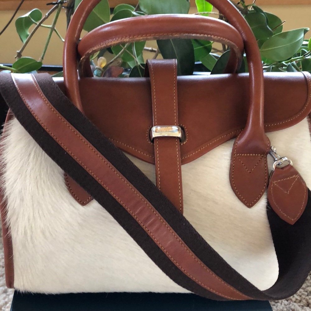 Lisa Hennessy Calf Hair Purse